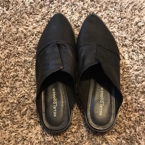 Kelsi Dagger Shoes - Kelsi Dagger Black Ashland Mule